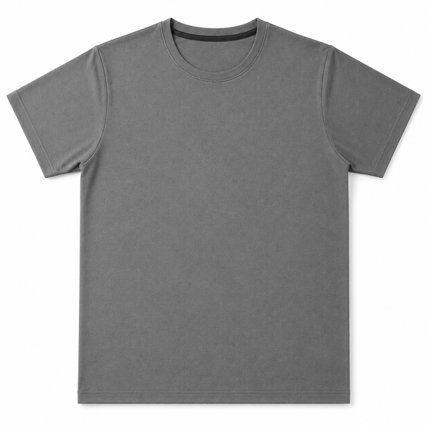 The Monologue Tee — Charcoal Grey